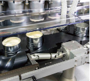 Filling and capping machine