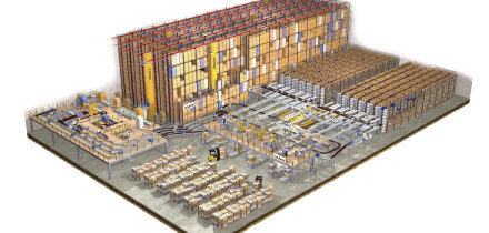 Automated warehouse system